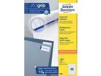 Etikett AVERY 52,5x29,7mm 4000/fp - Primmeshiper