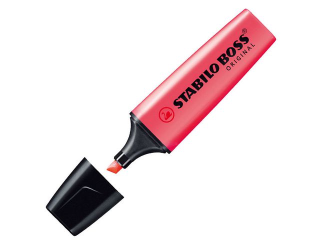 Överstrykningspenna STABILO Boss Röd - Primmeshiper