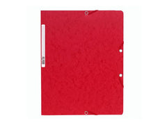 Gummibandsmapp u.kl. EXACOMPTA A4 röd - Primmeshiper