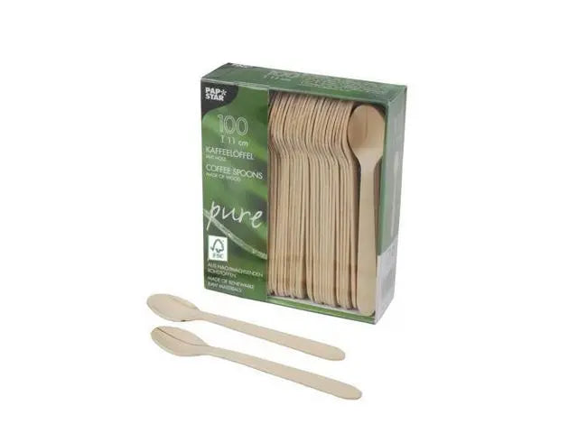 Bestick kaffesked PURE FSC 11cm 100/fp - Primmeshiper