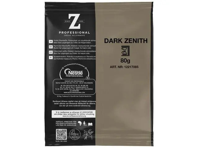 Kaffe ZOÉGAS Dark Zenith 60x80g - Primmeshiper