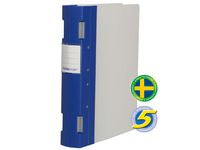 Gaffelpärm KEBAErgo A4 55mm blå/neutral - Primmeshiper