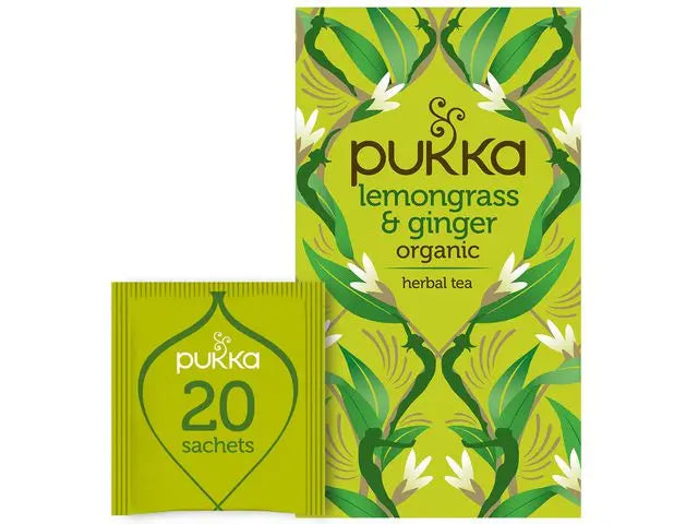 Te PUKKA Ört Lemongrass Ginger 20/fp - Primmeshiper