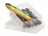 Kritask 190x120x40mm transp. 5/fp - Primmeshiper