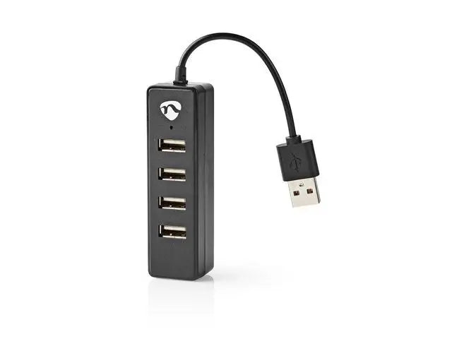 Hub NEDIS USB 4-port svart - Primmeshiper