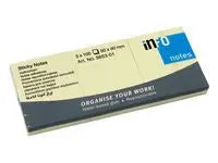 Notes INFO NOTES 40x50mm gul - Primmeshiper