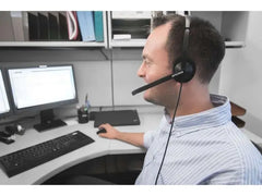 Datorheadset KOSS headset CS200 USB sva - Primmeshiper