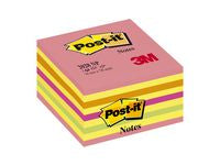 Notes POST-IT kub 76x76 neonfärger - Primmeshiper