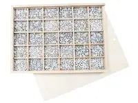 Bokstavspärlor i trälåda 1500/fp - Primmeshiper