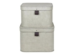 Förvaringsbox m.lock kartong linne 2/fp - Primmeshiper