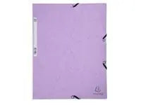 Gummibandsmapp EXACOMPTA 3kl A4 lila Primmeshiper