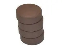 Färgpuckar 55-57 mm, mörkbrun 6/fp - Primmeshiper