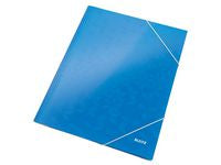 Gummibandsmapp LEITZ WOW 3-kl A4 blå - Primmeshiper