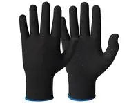 Textilhandske 110.0484 noppor svart 9 - Primmeshiper