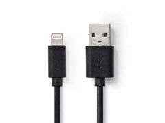 Kabel NEDIS Lightning - USB A 1m svart - Primmeshiper
