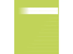 Skrivhäfte17x21cm linj. 14,5mm ljusgrön - Primmeshiper