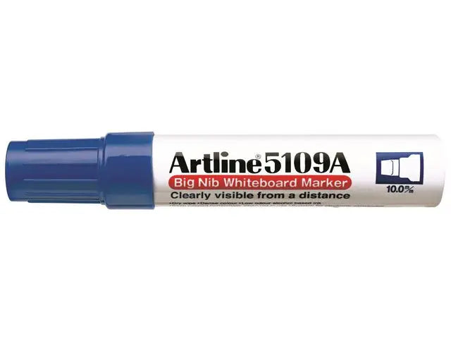 Whiteboardpenna ARTLINE 5109A sned blå Primmeshiper