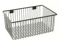 Trådkorg stor U-plåt RAL 9005 - Primmeshiper