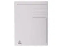 Mapp EXACOMPTA 3-kl kartong 280g A4 grå - Primmeshiper