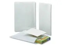 Påse plan 170x215mm 0,5kg vit 1000/fp - Primmeshiper