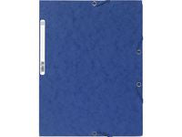 Gummibandsmapp EXACOMPTA 3-klaff A4 blå - Primmeshiper