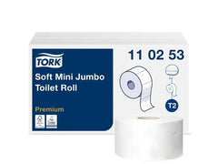 Toalettpapper TORK Pre T2 2-lag 12/fp - Primmeshiper