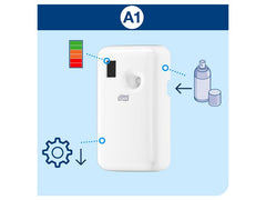 Dispenser TORK A1 Luktförbättrare vit - Primmeshiper