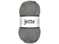 Ullgarn Jette 50g grå - Primmeshiper