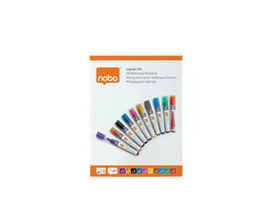 Whiteboardpenna NOBO Liq rund mix 10/fp - Primmeshiper
