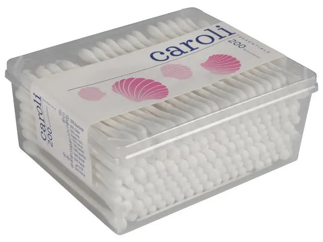 Öronpinne med bomullstoppar 7,5cm 200/fp - Primmeshiper