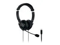 Datorheadset KENSINGTON Hi-Fi USB-C sva - Primmeshiper