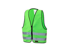 Reflexväst dragkedja Barn XXS Grön - Primmeshiper