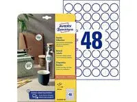 Etikett AVERY avtagbar 30mm 440/fp - Primmeshiper