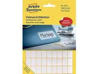 Etikett AVERY handskriv 18x12mm 1800/fp - Primmeshiper