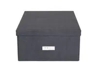 Förvaringsbox BIGSO Katrin svart - Primmeshiper