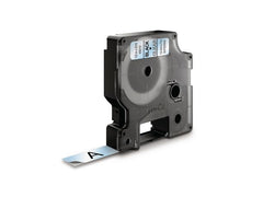 Tape DYMO D1 12mm svart på klar - Primmeshiper