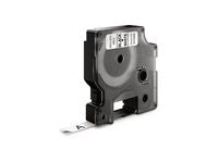 Tape DYMO D1 9mm svart på vit - Primmeshiper