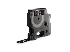 Tape DYMO D1 12mm vit på svart - Primmeshiper