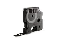 Tape DYMO D1 12mm vit på svart - Primmeshiper