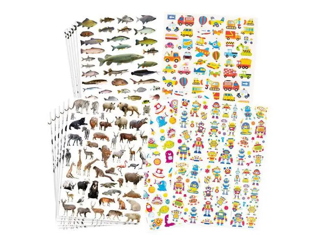 Stickers storpack blandade motiv 526/fp - Primmeshiper