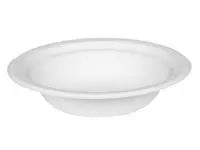 Skål Miljö Bagasse 18 cm 400ml 50/fp - Primmeshiper