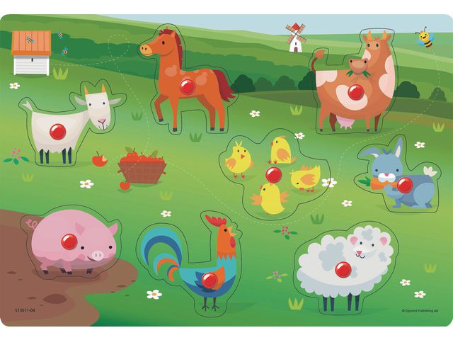 Knoppussel bondgården 30x21cm - Primmeshiper