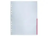 Plastficka sig BANTEX A4 0,12 röd 100/fp - Primmeshiper