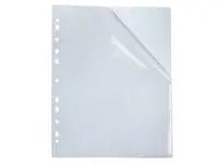 Plastficka sig BANTEX A4 0,12 vit 100/fp - Primmeshiper