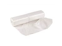 Papperskorgspåse HDPE 30L 8my vit 100/RL - Primmeshiper