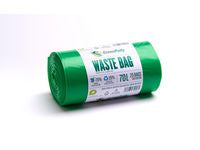 Papperskorgspåse PE 70L 30my grön 25/RL - Primmeshiper