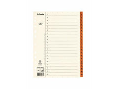 Pappregister Servo A4 1-20 brun flik - Primmeshiper