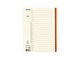 Pappregister Servo A4 1-20 brun flik - Primmeshiper