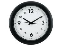 Väggur ALBA Easytime Ø30cm svart - Primmeshiper