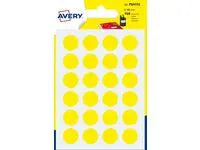 Etikett AVERY 15mm gul 168/fp - Primmeshiper